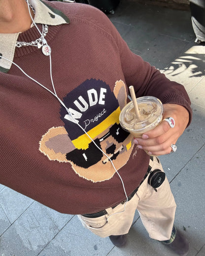 Teddy Knit Brown