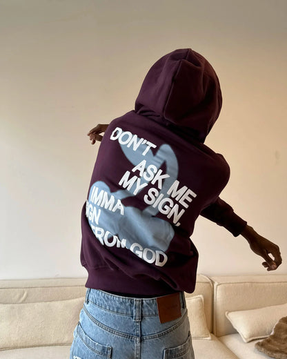 Ladder Hoodie Figue