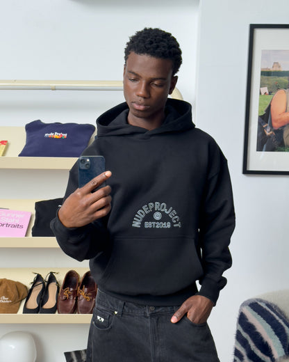 Swans Hoodie Black