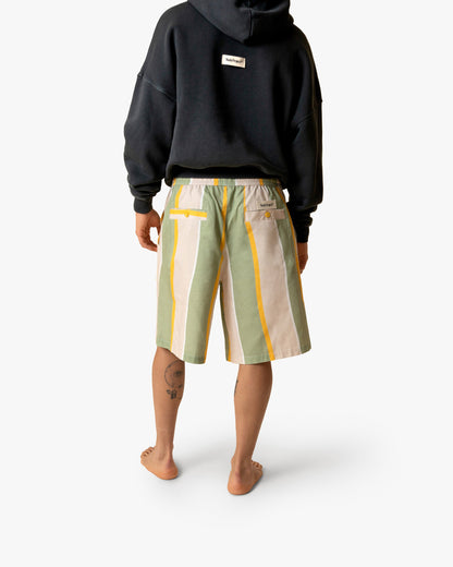 Esvedra Shorts Beige/Green