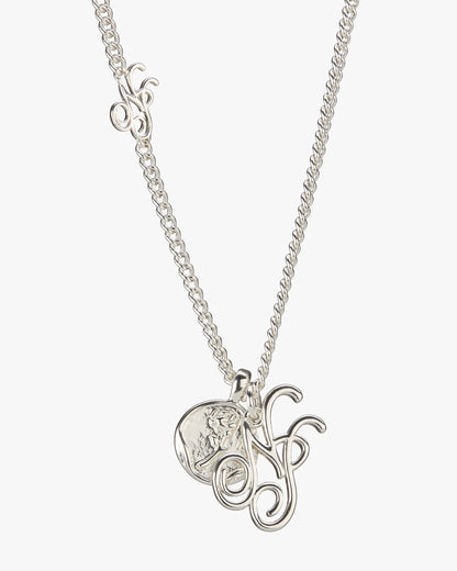 Cleo Necklace Silver