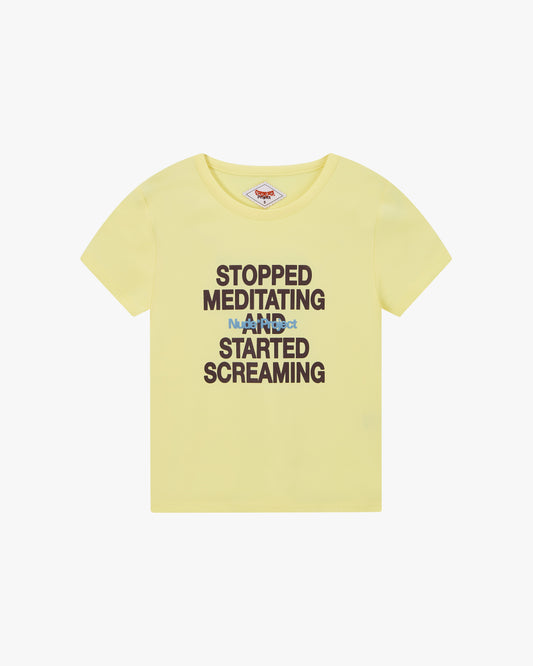 Routine Tee Yellow