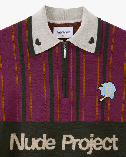 Legend Football Knit Burgundy