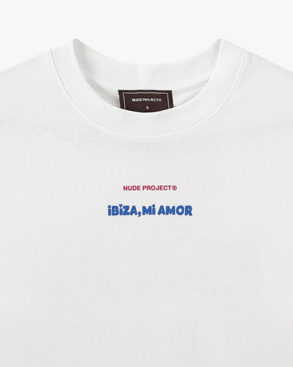 Mi Amor Tee White