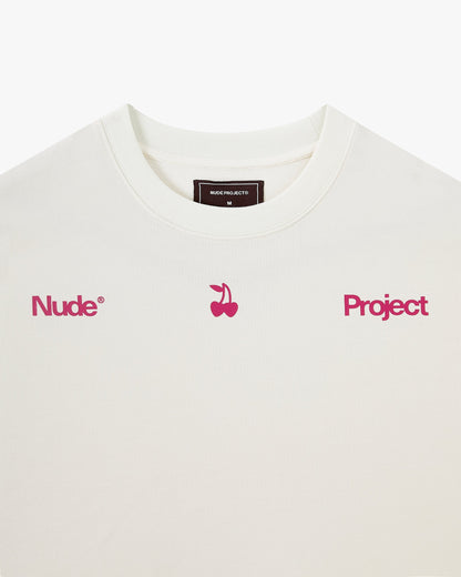 Motto Tee Beige