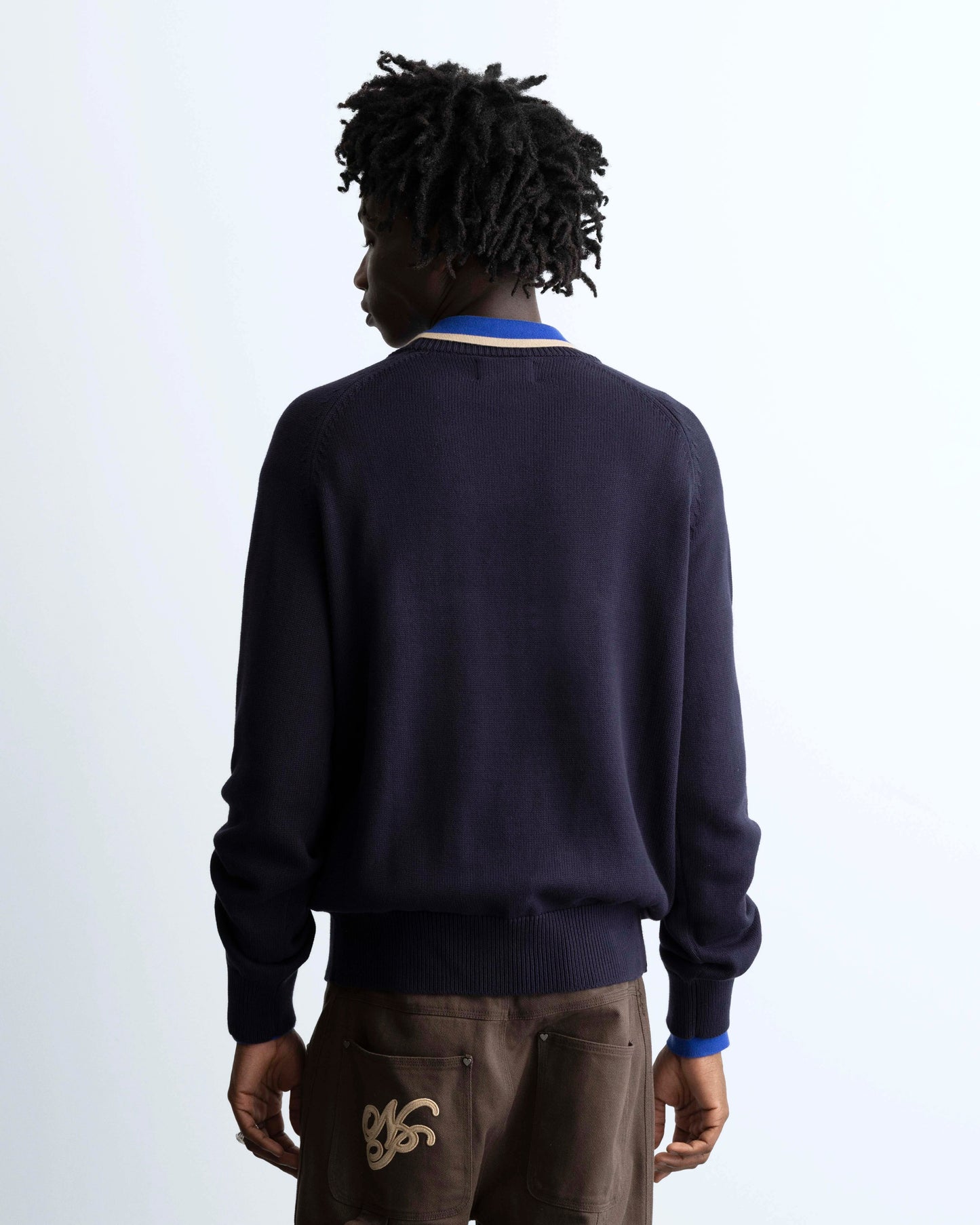 Teddy Knit Blue