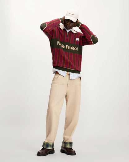 Legend Football Knit Burgundy