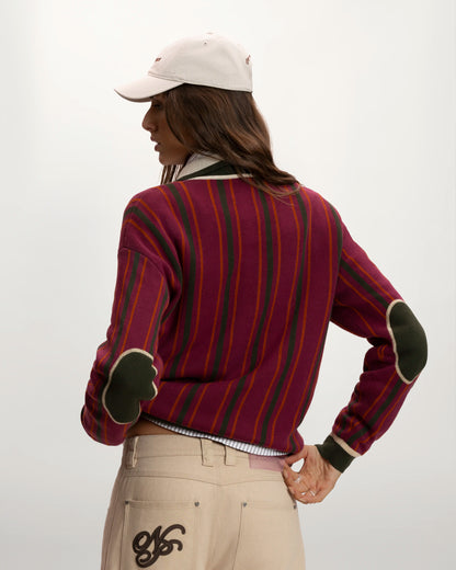 Legend Football Knit Burgundy