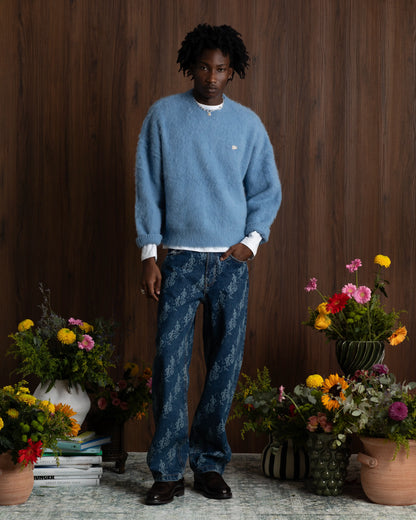 Alpaca Knit Blue