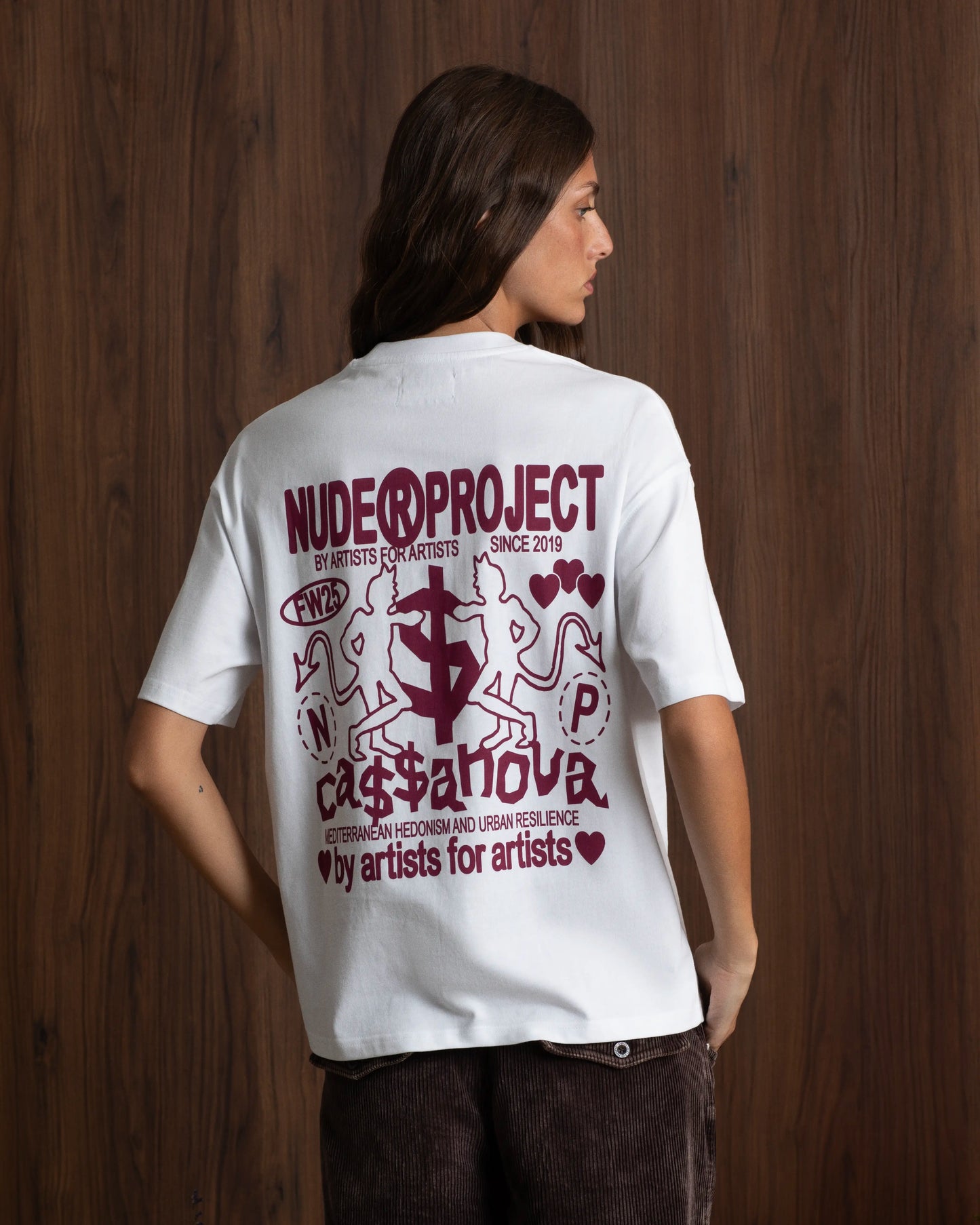 Cassanova Tee White