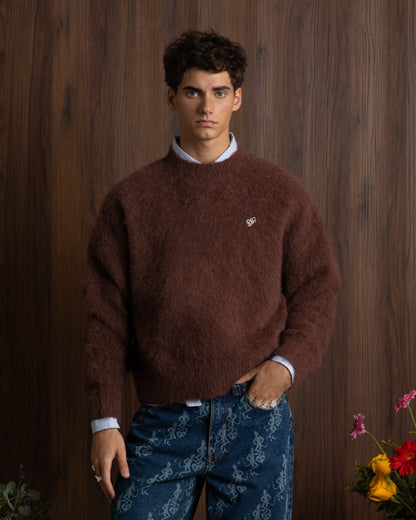 Alpaca Knit Brown