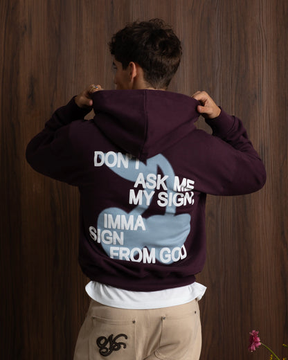 Ladder Hoodie Figue