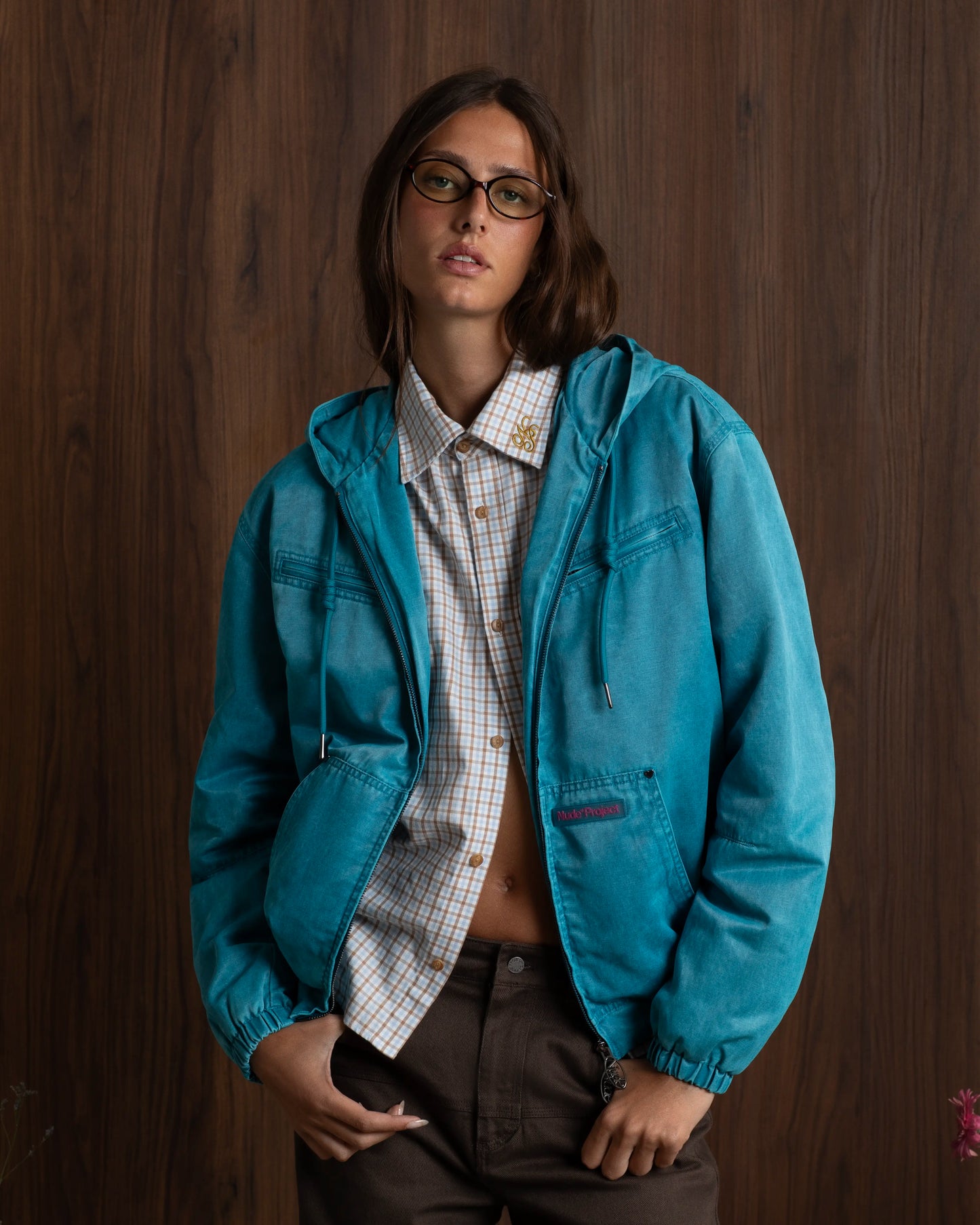 Comfy Worker Jacket Blue