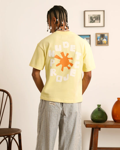 Astro Tee Pale Banana