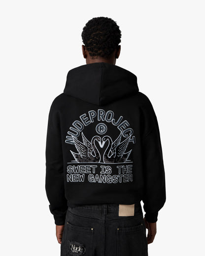 Swans Hoodie Black