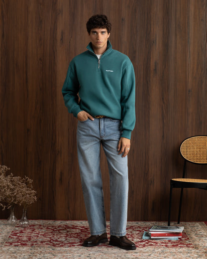 Origins Quarter-Zip Green