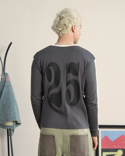 Vintage Sports Long-Sleeve Grey