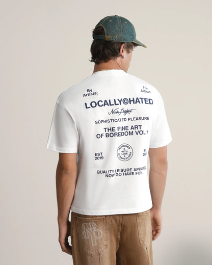 Fine Art Tee White