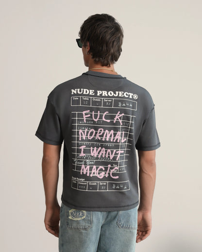 Fuck Normal Tee Ash