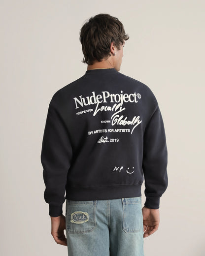 Global Soon Sweatshirt Ash