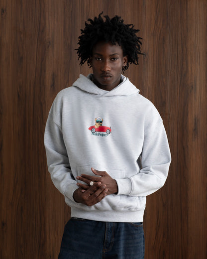 Hot Hoodie Grey Melange