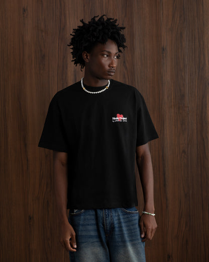 Juicy Cherry Tee Black