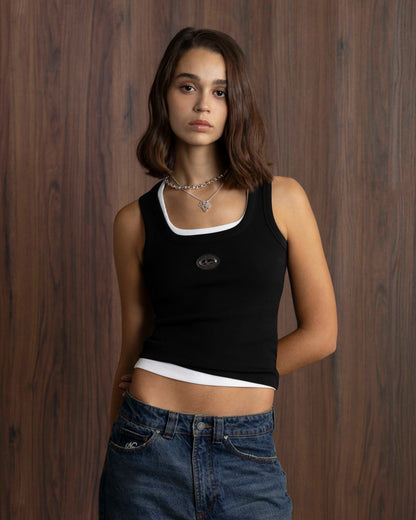 Sophisticated Pleasure Tank Top Black