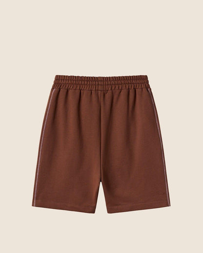 Overlock Shorts Brown