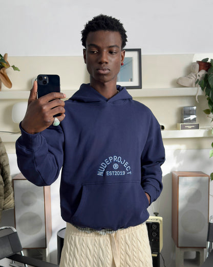 Swans Hoodie Navy