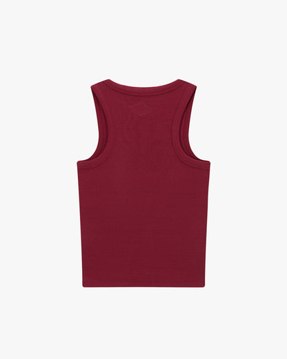 Sophisticated Pleasure Tank Top Burgundy