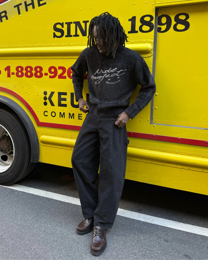 Barrel Jeans Black