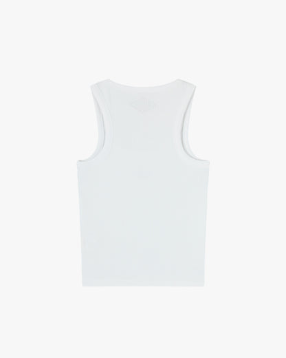 Sophisticated Pleasure Tank Top White