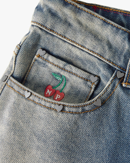 Denim Shorts Tachas