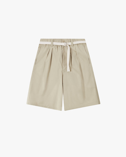 Tailoring Shorts Beige