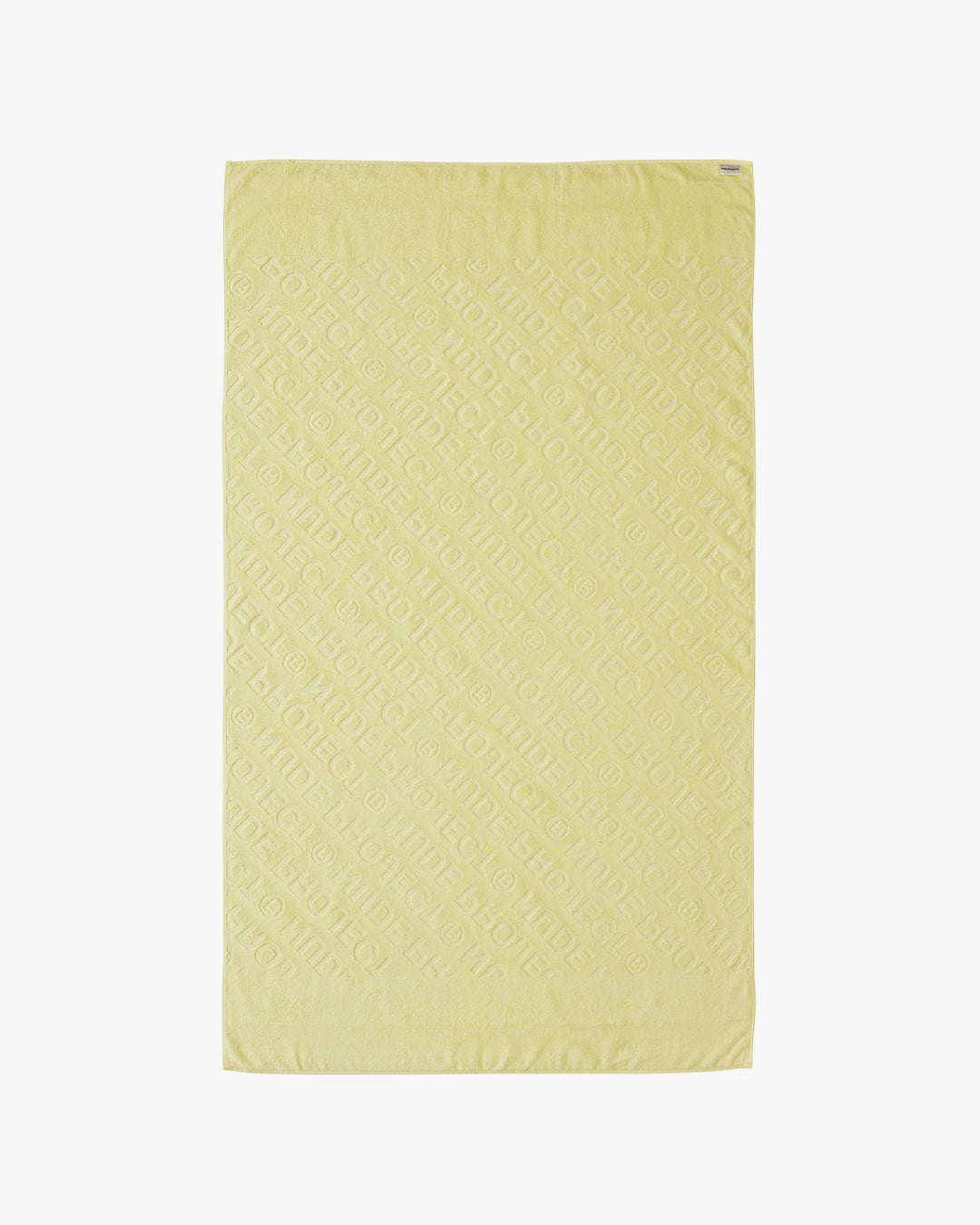 TOWEL PASTEL YELLOW