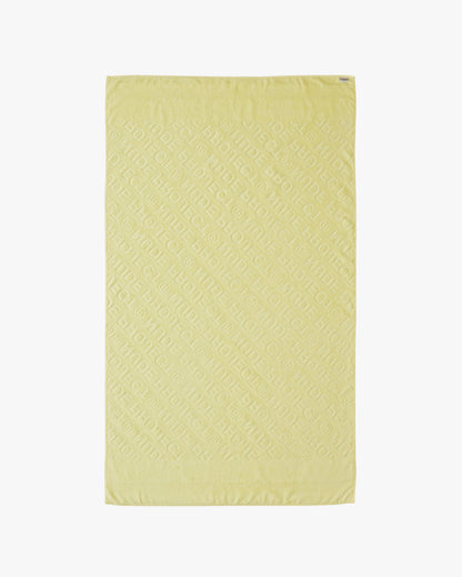 TOWEL PASTEL YELLOW
