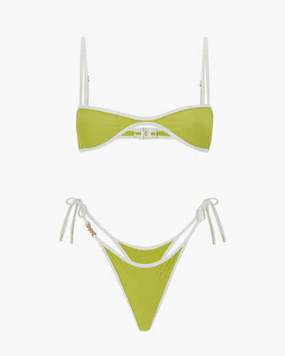 Formen Bikini Top Green