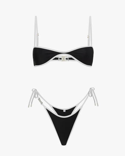 Formen Bikini Top Black