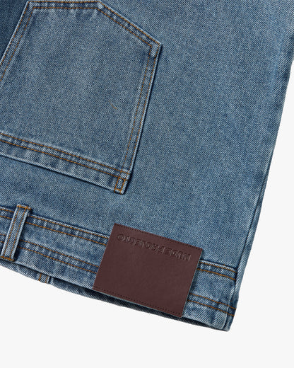 Updown Denim Shorts