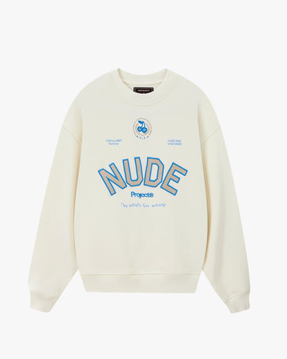 Varsity Sweatshirt Marshmallow