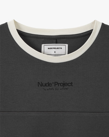 Vintage Sports Long-Sleeve Grey