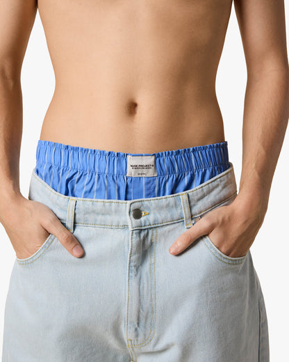 Varsity Boxer Blue