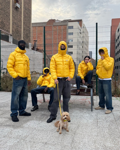 Iconic Puffer Jacket Yellow