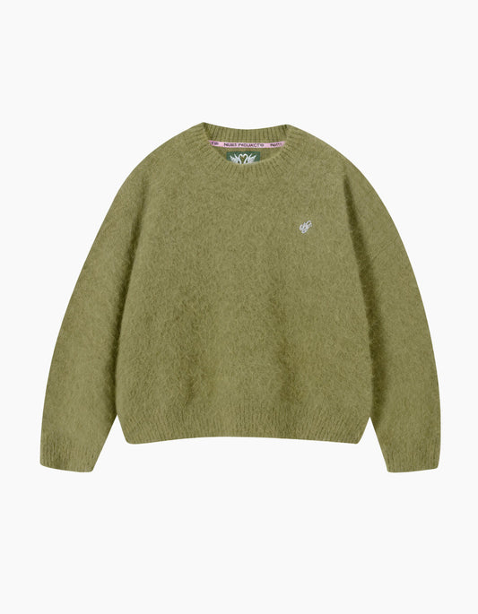 Alpaca Knit Green